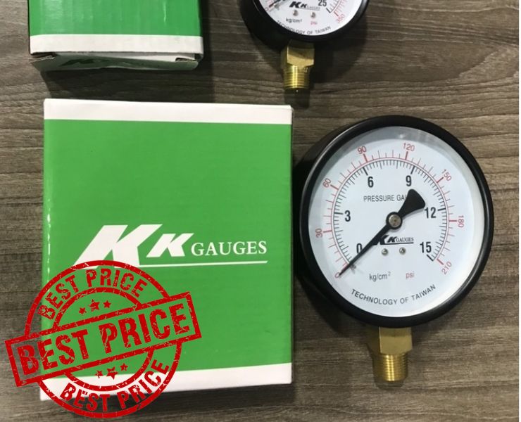 Đồng hồ đo áp suất KK Gauges giá rẻ #1