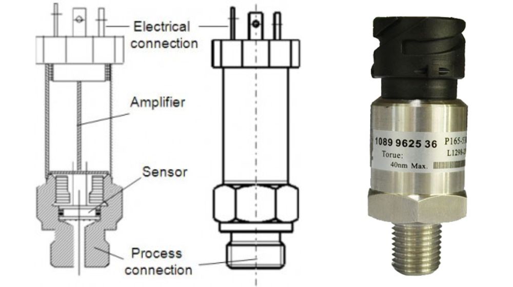 Cấu tạo cảm biến áp suất