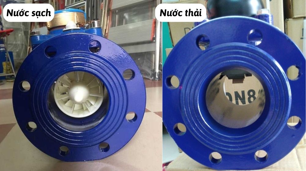 Đồng hồ nước thải công nghiệp dạng cơ