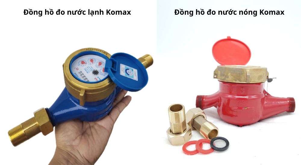 Ưu điểm của vật liệu gang - thành phần chế tạo đồng hồ nước Komax