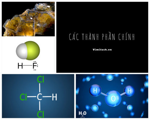 Các thành phần chính trong PTFE