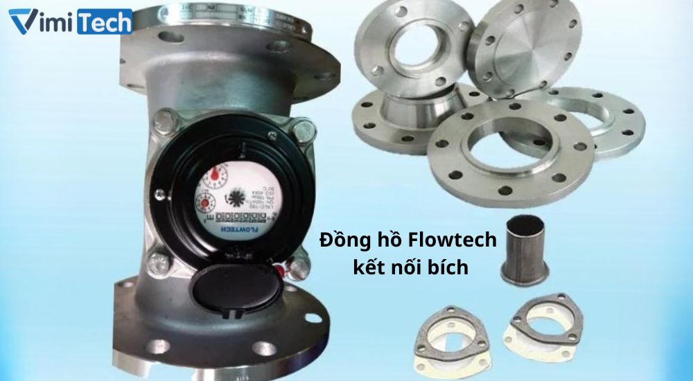 Đồng hồ nước inox Flowtech kết nối bích có ưu điểm gì?