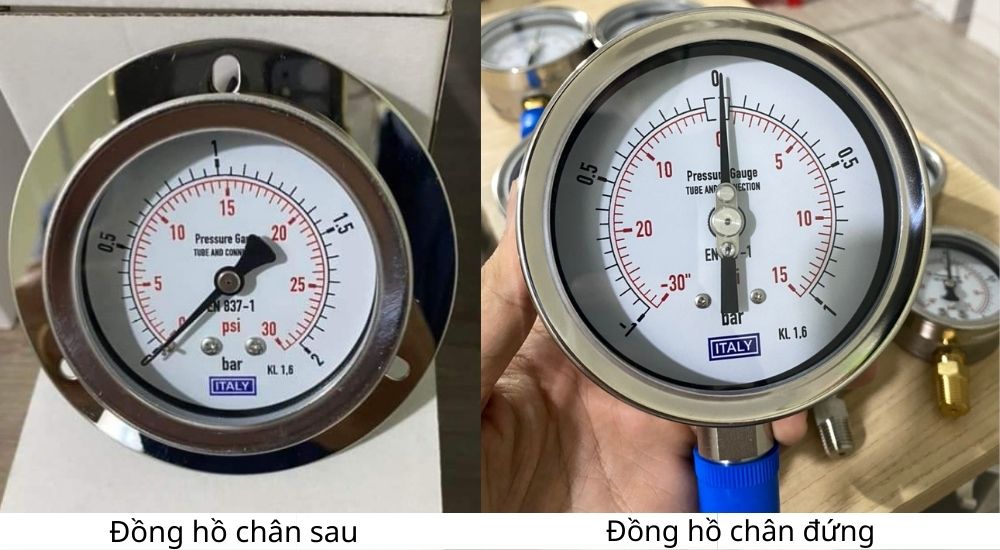 Chân kết nối đa dạng – nối ren thuận tiện