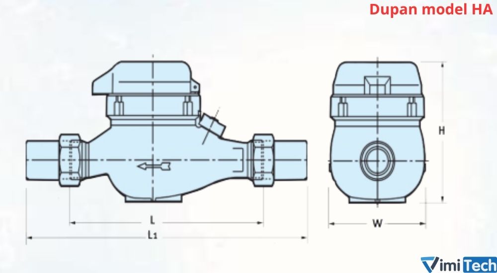 Dupan đa tia thân gang nối ren đa dạng kích cỡ