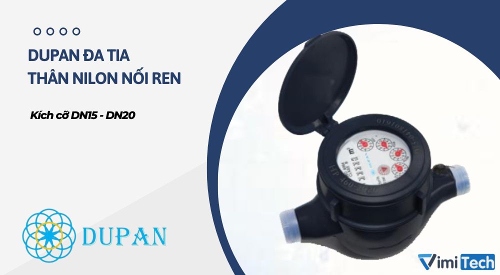 Dupan đa tia thân nilon nối ren