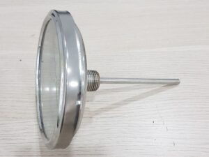 Đồng hồ nhiệt Unijin vỏ inox chân sau