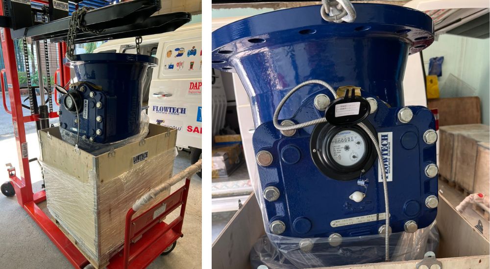 Đồng hồ nước Flowtech cỡ lớn