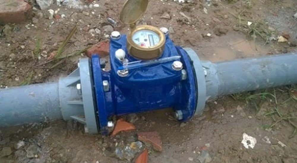 đồng hồ nước thải trong khu công nghiệp