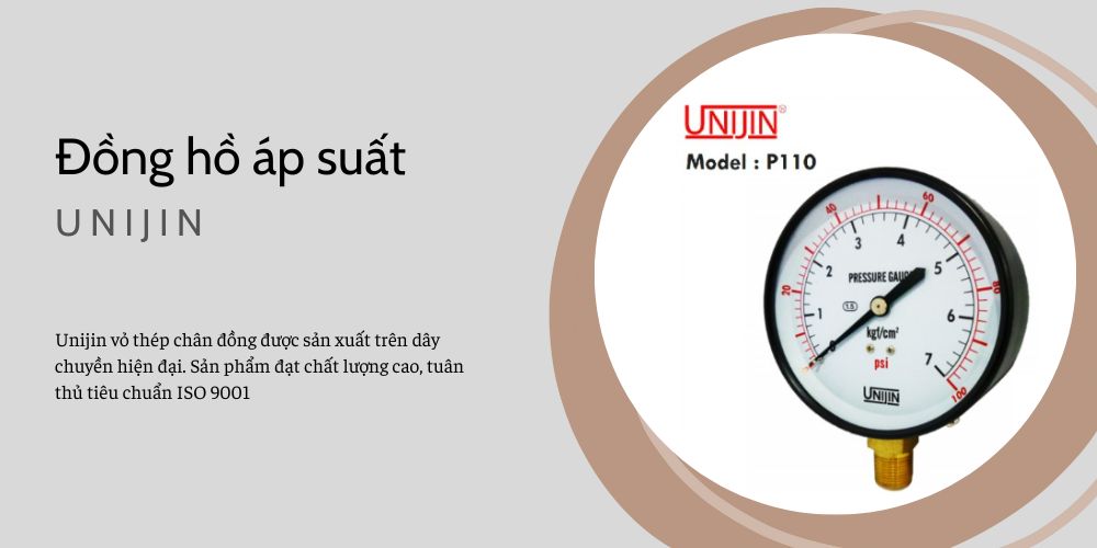 3. Unijin vỏ thép chân đồng đạt chất lượng cao