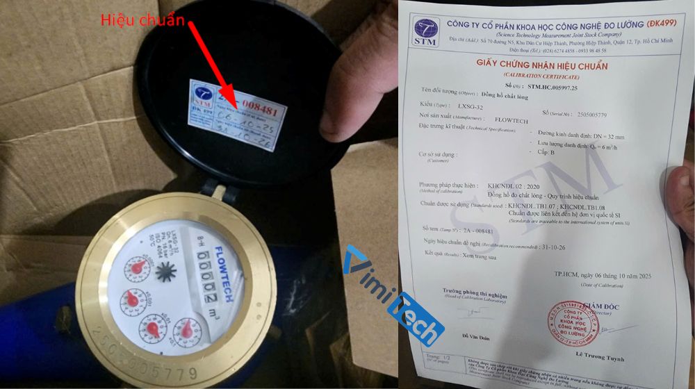 hiệu chuẩn flowtech lxgs 32