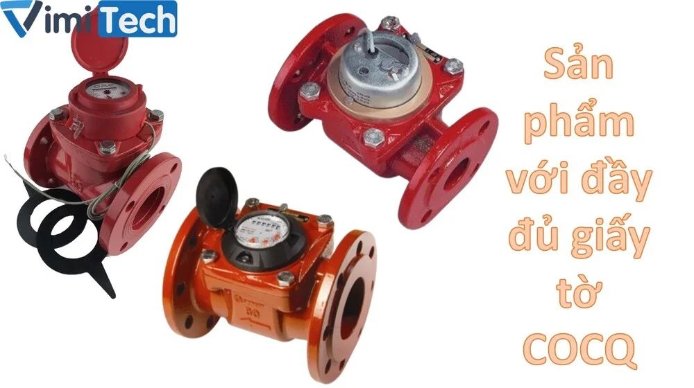chứng từ nhập khẩu đồng hồ nước nóng