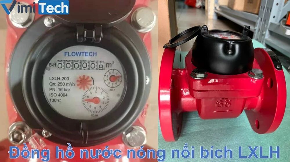 đồng hồ flowtech nước nóng