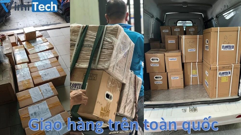 giao vận đồng hồ nước flowtech