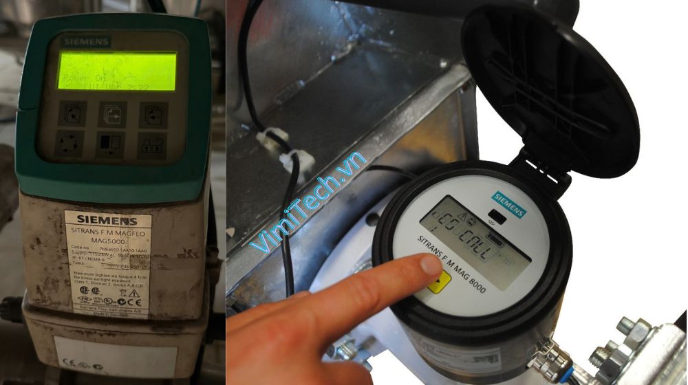 hiển thị đồng hồ điện tử theo iso 4064