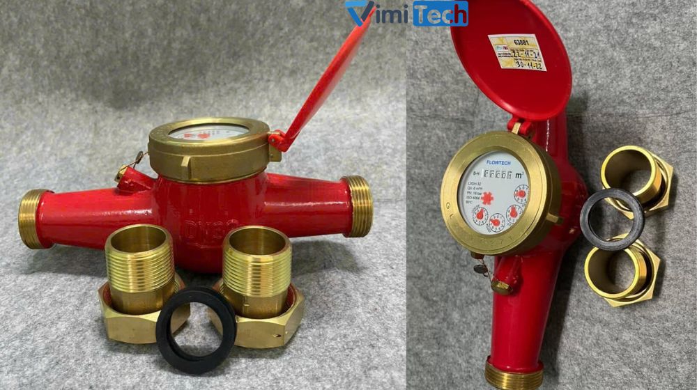 kết nối của đồng hồ nước nóng LXSH