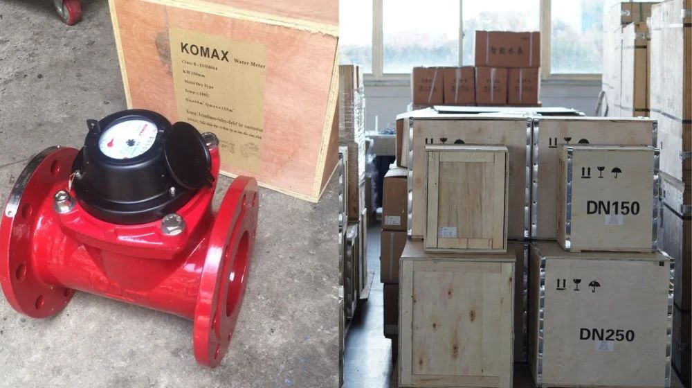 kho đồng hồ nước nóng nối bích