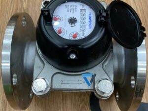 tổng thể đồng hồ nước inox mặt bích LXLS