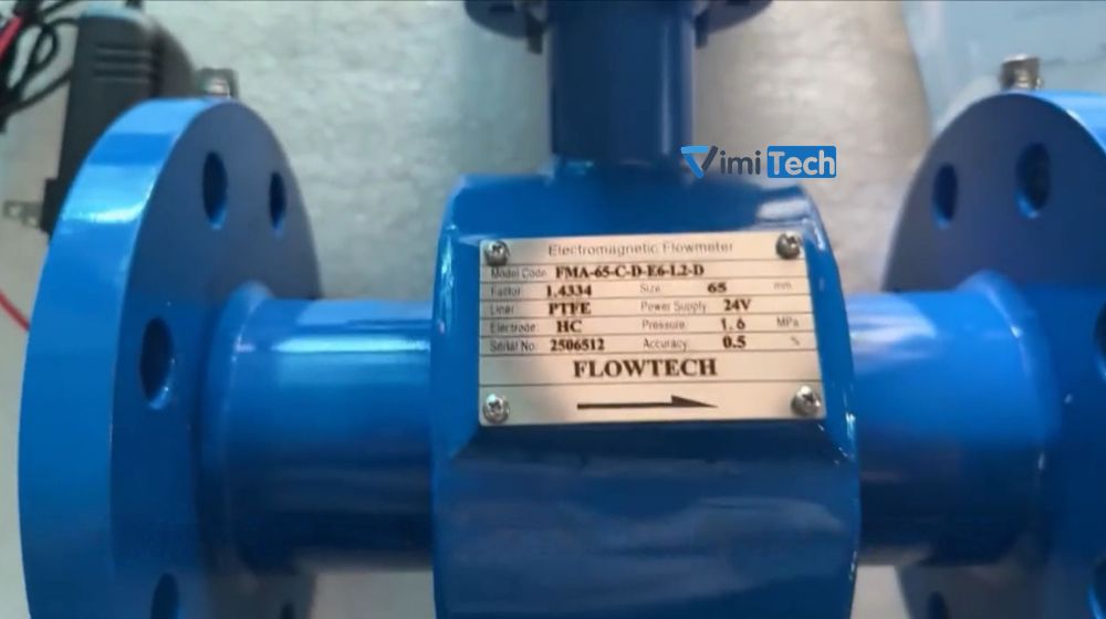 name plate của flowtech fma-65-c