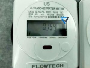 màn hình đồng hồ nước flowtech us 32