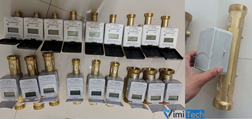kho đồng hồ đo lưu lượng nước siêu âm