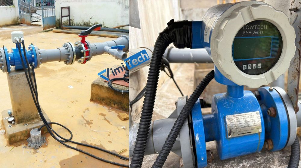 lắp đặt đồng hồ nước điện tử