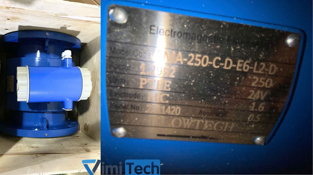name plate Flowtech FMA-250-C