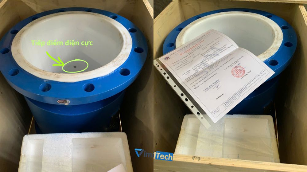 tiếp điểm đồng hồ nước điện tử