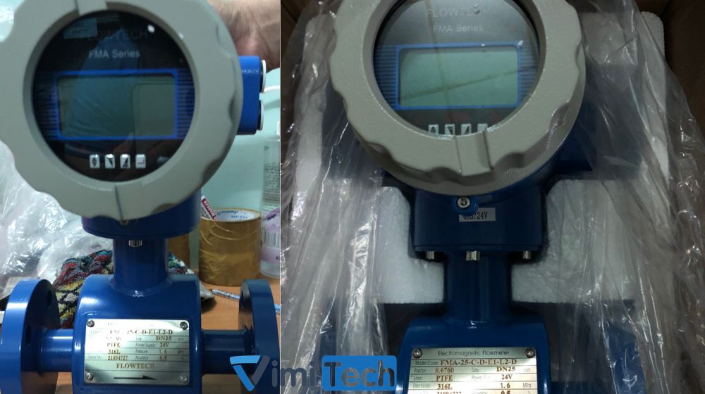 nameplate của đồng hồ FMA-25-C
